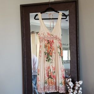 Floral midi dress